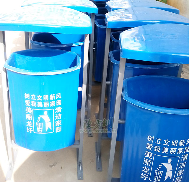環(huán)保玻璃鋼垃圾桶投放衡陽(yáng)市區 抗腐蝕耐高溫
