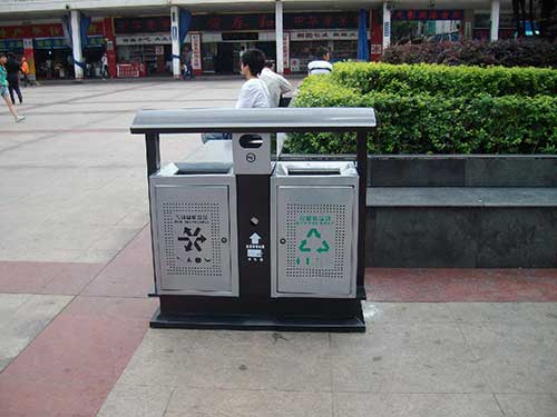 欣方圳環(huán)保分類(lèi)垃圾桶改善惠州衛生環(huán)境