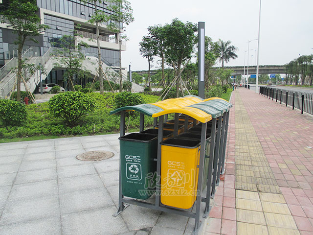 欣方圳玻璃鋼垃圾桶 市政環(huán)衛部門(mén)的首選