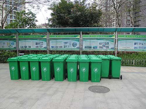 東莞鳳崗鎮采購欣方圳垃圾桶廠(chǎng)家戶(hù)外環(huán)保垃圾桶